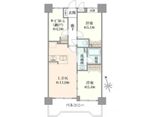 【神奈川県/川崎市川崎区貝塚】ナイスアーバン川崎駅前通り 間取り図