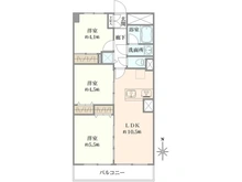 【神奈川県/川崎市幸区南幸町】南幸第二KSマンションA棟 間取り図