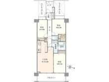 【神奈川県/横浜市鶴見区佃野町】クレッセント鶴見 間取り図