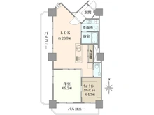 【神奈川県/川崎市幸区大宮町】ヴィルクレール川崎タワー 間取り図