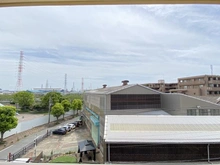【神奈川県/川崎市川崎区小田】グランシティ川崎パークサイドレジデンス 眺望：オープンエアスペースから