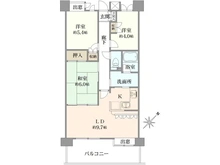 【神奈川県/川崎市川崎区元木】ハイホーム川崎 間取り図