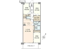 【神奈川県/川崎市幸区遠藤町】グランシティユーロレジデンス 間取り図