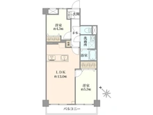 【神奈川県/横浜市鶴見区矢向】ダイアパレス矢向第一 間取り図