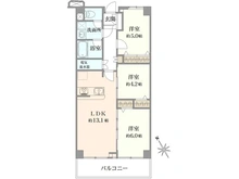 【神奈川県/横浜市鶴見区鶴見中央】鶴見ハイライズ 間取り図