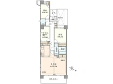 【神奈川県/横浜市鶴見区佃野町】クレッセント鶴見 間取り図