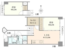 【神奈川県/川崎市幸区河原町】川崎河原町分譲共同ビル 15号棟 間取り図