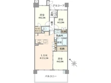 【神奈川県/横浜市鶴見区矢向】ジェイパーク横浜矢向フローラガーデン 間取り図