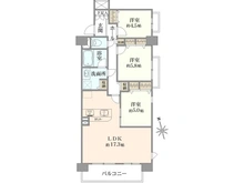 【神奈川県/川崎市川崎区中島】ラウレス川崎 間取り図