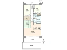 【神奈川県/川崎市幸区塚越】ラグゼコート A棟 間取り図