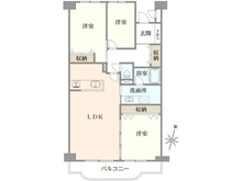 【神奈川県/川崎市川崎区日進町】第2セントラルコーポ 間取り図
