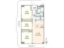 【神奈川県/横浜市神奈川区大口通】横浜大口ハウス 間取り図