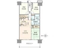 【神奈川県/川崎市川崎区中瀬】ザクス 間取り図
