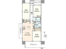 【神奈川県/川崎市川崎区小田栄】アイランドブリーズ 間取り図