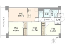 【東京都/練馬区貫井】東建中村橋マンション 間取り図