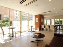 【神奈川県/川崎市幸区中幸町】サンクタス川崎タワー 共用施設：ガーデンラウンジ（1階部分）