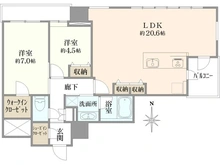 【神奈川県/川崎市幸区中幸町】サンクタス川崎タワー 間取り図