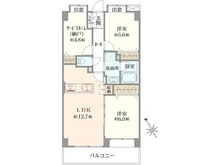 【神奈川県/横浜市鶴見区駒岡】ライオンズマンション綱島第7 間取り図