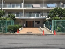 【神奈川県/横浜市鶴見区下野谷町】日商岩井鶴見マンション エントランス