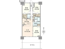 【神奈川県/川崎市川崎区大師駅前】シティテラス川崎鈴木町ガーデンズ 間取り図