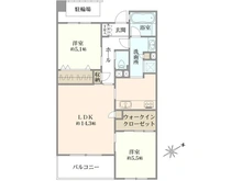 【神奈川県/川崎市川崎区富士見】レクシオ川崎富士見 間取り図