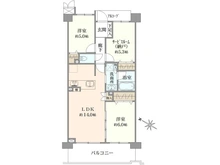 【神奈川県/川崎市川崎区元木】エンゼルパークサイド川崎 間取り図