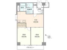 【神奈川県/横浜市鶴見区生麦】ダイアパレス生麦第2 間取り図