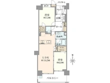【神奈川県/川崎市川崎区田町】グロスヴュースクエアアルタイムIV 間取り図
