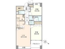 【神奈川県/川崎市幸区幸町】イトーピア多摩川グランビュー 間取り図