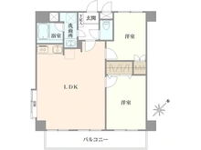【神奈川県/川崎市川崎区本町】モンシャトー川崎　2階 間取り図