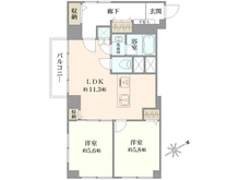 【神奈川県/横浜市鶴見区鶴見中央】正木屋マンション 間取り図
