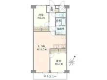 【神奈川県/横浜市鶴見区生麦】ネオコーポ生麦 間取り図