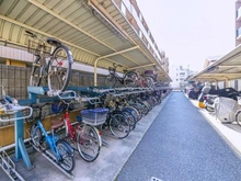 【神奈川県/川崎市川崎区四谷上町】コスモ川崎大師公園 駐輪場