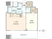 【神奈川県/川崎市幸区中幸町】サンクタス川崎タワー 間取り図