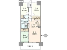 【神奈川県/川崎市川崎区大師河原】グレーシアシティ川崎大師河原 間取り図