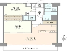 【大阪府/茨木市西駅前町】メゾン茨木 間取り図