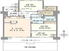 【大阪府/茨木市彩都あさぎ】ジオ彩都みなみ坂 四番館 間取り図