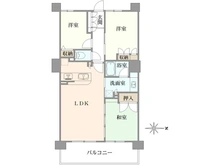 【大阪府/寝屋川市香里南之町】ブランズタワー香里園ロジュマン 間取り図