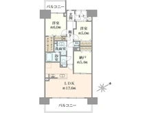 【大阪府/枚方市伊加賀西町】リバティパーク枚方 F棟 間取り図