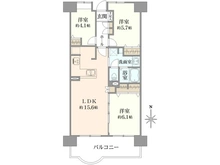 【大阪府/守口市外島町】メイプルパーク・スクエア西二番街 間取り図