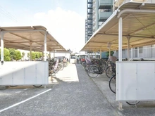 【大阪府/守口市八雲北町】守口ハイライフ B棟 駐輪場