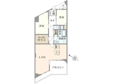 【大阪府/門真市末広町】コム古川橋 間取り図