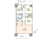【大阪府/高槻市神内】ファインレジデンス高槻上牧駅前 間取り図