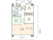 【大阪府/高槻市南総持寺町】プライムコート高槻総持 間取り図