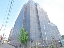 【大阪府/高槻市古曽部町】メゾン高槻古曽部 外観：大規模修繕中