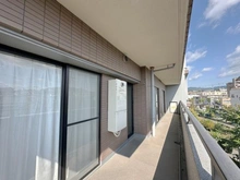 【大阪府/高槻市西真上】グランドメゾン高槻 バルコニー:東側