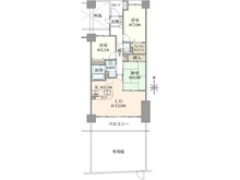 【大阪府/茨木市水尾】ローレルコート茨木桜通り 間取り図