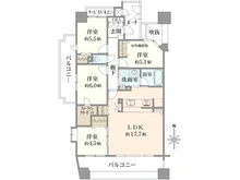 【大阪府/茨木市上穂東町】ダイアパレス茨木 間取り図