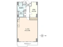 【大阪府/茨木市西駅前町】茨木グランドハイツ 間取り図