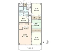 【大阪府/茨木市三島町】ローレルハイツ茨木壱号棟 間取り図